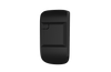 Rear view of Ajax MotionCam black with QR code for quick pairing and pet immunity up to 20kg Rear view of Ajax MotionCam black with QR code for quick pairing and pet immunity up to 20kg