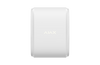 White Ajax DualCurtain Outdoor 2-way wireless curtain PIR detector with 30m dual-side coverage for perimeter security. White Ajax DualCurtain Outdoor 2-way wireless curtain PIR detector with 30m dual-side coverage for perimeter security.