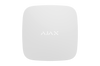 White Ajax LeaksProtect 2-way wireless water leak detector with four contact pairs for millisecond flood detection