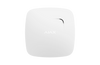White Ajax FireProtect 2.0 wireless smoke and temperature detector with 85dB siren for instant fire alerts.
