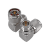 Hills Antenna BC85303 right-angle coaxial adapter, ideal for telecom and wireless installations in confined spaces