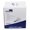 Datatek CAT6 UTP 24AWG Cable Yellow - 305m Box