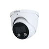Side view Dahua 6MP dual illumination eyeball camera with warm light and IR LED