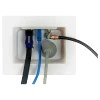 Hills Antenna Recessed Wall Box - White