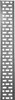 Digitek 27CT075100.8 perforated cable tray front view Digitek 27CT075100.8 perforated cable tray front view