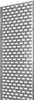 Side view of Digitek 225mm perforated cable tray