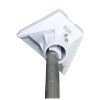 Starlink Gen3 Pole Adaptor fitted on a small diameter pole with adaptor 