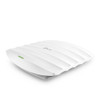 TP-Link EAP225 AC1350 ceiling mount wireless access point white top angle view