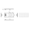 ENSA SSL-B 60W solar motion LED street light dimensions