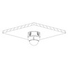 VIP Vision 2.0MP 24/7 Colour Fixed Dome Camera Ceiling Mounted
