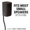 Sanus adjustable speaker stands with 33cm height adjustment for Roku Wireless Speakers