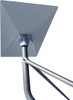 Starlink Gen3 Pole Adaptor fitted with Starlink Dish on a roof with roof mount from Bitek