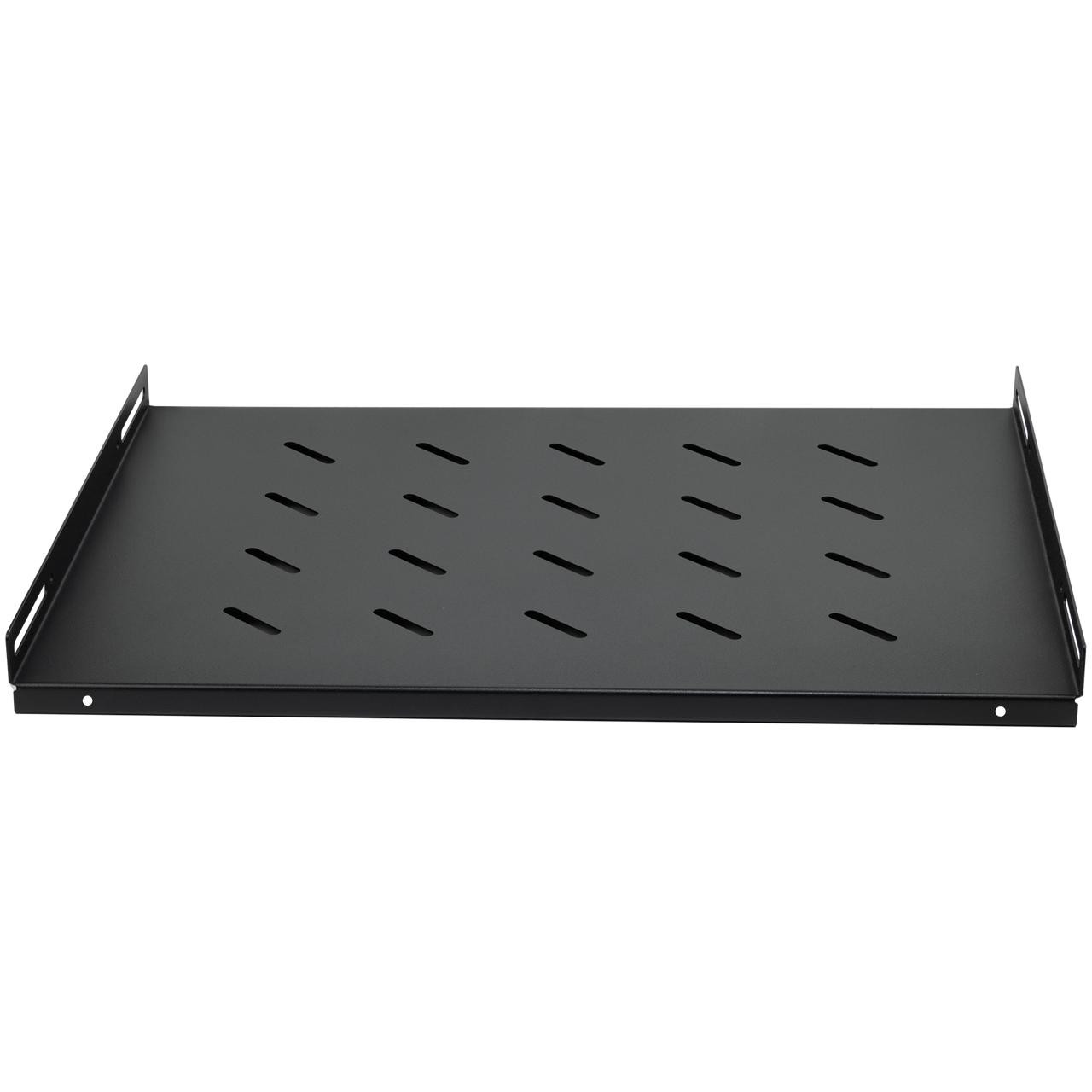 Datatek 350mm Deep Fixed Shelf - Ventilated Side-Mount for 19