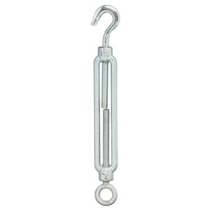 Hills Antenna BC294 8mm hook and eye turnbuckle zinc-coated stee