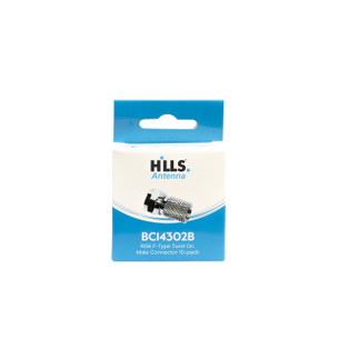  Hills Antenna BC14302 male F-Type connector in packaging