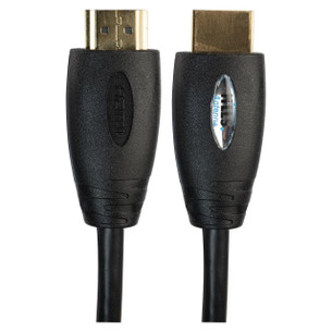 Close-up of Hills Antenna Premium Certified HDMI Cable with gold connectors