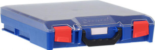 Storagetek Case Small PC Clear Lid-Blue