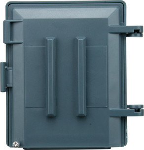 Rear view of Kingray MHB001 masthead housing, 100% weatherproof for antenna gear protection