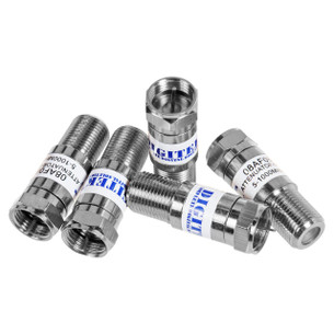 Group of High-quality Digitek F-Type 6dB signal attenuator, prevents signal overload and distortion across 5–1000MHz