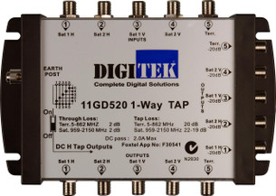 Digitek 11GD520 20dB TAP for large residence AV system for extended distribution