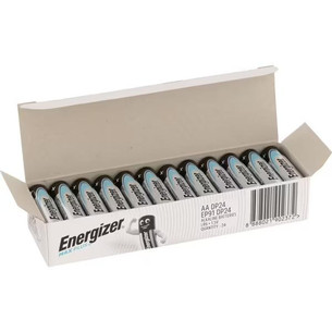 Energizer Max Plus 32DX91DP24 1.5V AA Alkaline Battery 24 pack box