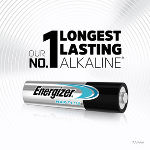 Number 1 longest lasting feature of ENERGIZER® MAX PLUS ™ – AAA