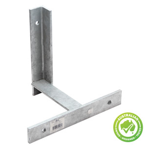 Hills Antenna FB607301 300mm POA fascia riser bracket galvanised steel