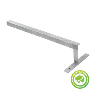 Heavy duty Hills Antenna 900mm fascia riser bracket galvanised finish