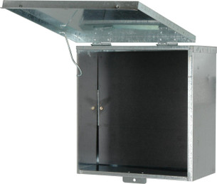 Digitek 27MB1818U 18x18 inch small ACT/NSW meter box with galvanised steel and powder-coated finish