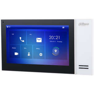 Dahua VTH2421FW-P IP Indoor Intercom Monitor 7-inch side view