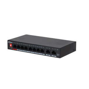 Dahua 8-Port Gigabit PoE Ethernet Switch with Hi-PoE Support