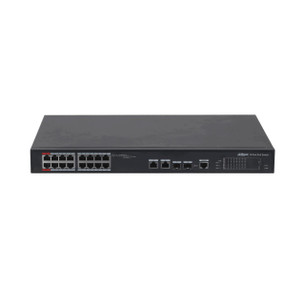 Dahua 16-Port PoE Switch with 2 Gigabit Uplink Ports