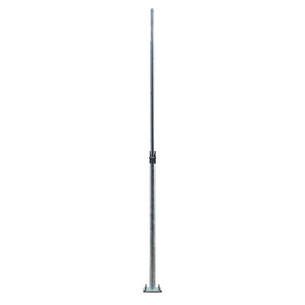 4.5m hinged galvanised pole for solar street lights