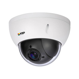 VIP Vision 4.0MP mini PTZ dome camera front view