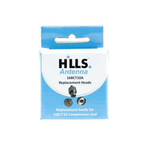 Hills Antenna 16BCT10A replacement heads set F-Type RCA BNC for 116BCT10 tool in packaging