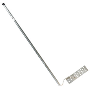 Hills Antenna FTA Gutter Mount Galvanised 1.15m 