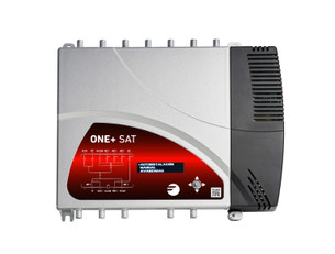 Ikusi by Fagor ONE+SAT Programmable Digital Amplifier showing satellite connectors