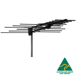 Hills Antenna 01TBUV7-4G Tru-Band 7-Element UHF/VHF Black Arrow 4G Antenna
