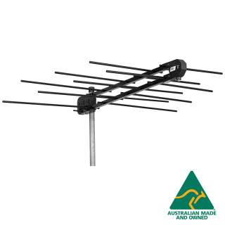 Hills Antenna 01TBV7-4GTP Tru-Band 7-Element VHF Black Arrow 4G Antenna - Trade Pack