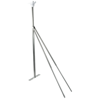 Hills Antenna 1.8M Metal Roof Mount & Pole Adaptor Kit