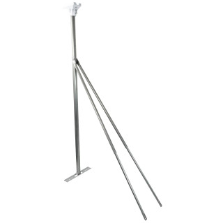 Hills Antenna 1.8M Metal Roof Mount & Pole Adaptor Kit