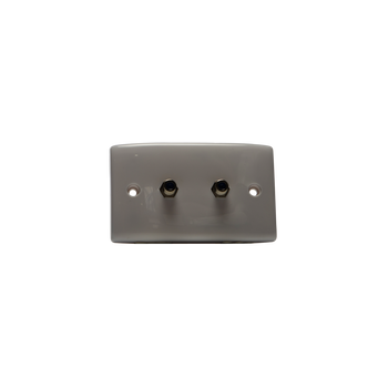 Hills Antenna BC74727 Dual F-Type High Return Loss Wall Plate