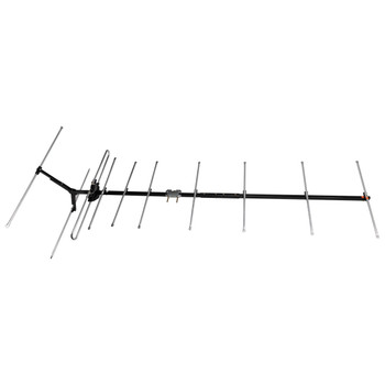 Silver powder-coated Hills Antenna DY-10 antenna for channels 6-12 digital TV