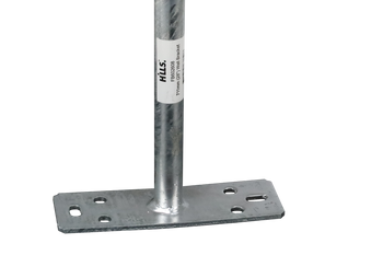 Hills Antenna Wall Bracket FB602608 showing pre-drilled mounting holes