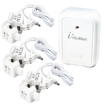 Intuition-LC Standard Sensors showing optical transmitter and standard 71A current sensors