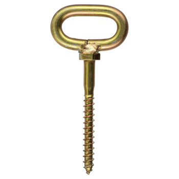 Hills Antenna FB900002 screw eyes 75mm x 8mm for timber roof frame and guy wire anchoring