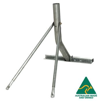 Heavy-duty Hills Antenna FB607137C 2-way tin tripod mount with 1.2 m mast