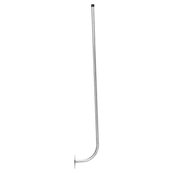 Hot dipped galvanised curved fascia bracket for timber installations