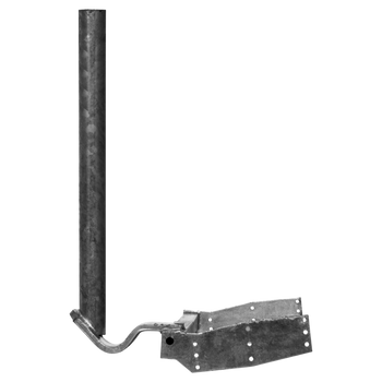 Hills Antenna FB607163 45-degree 900 mm gutter mount for wide-rafter tiled roof ready for installation