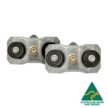 Hills Antenna FB607226 metal frame Fleximount kit ready to be installed on corrugated roof